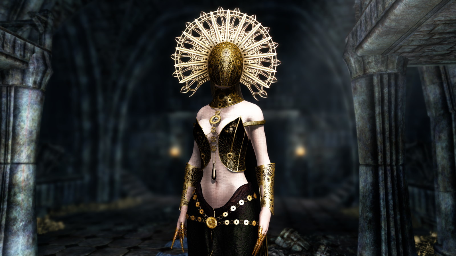 【大特価!!】 Skyrim SE / LE]： Kozakowy's Mythic Dawn Priestess Outfit その他