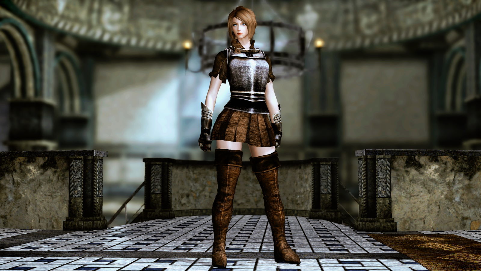 skyrim ストア 追加種族 服