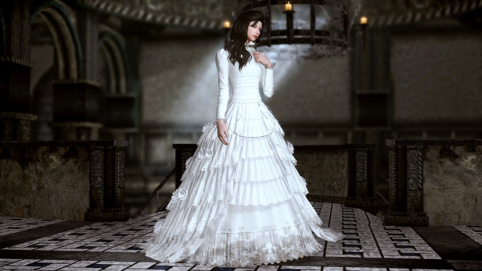 Skyrim AE LE Queen Yharnam S Dress   202207111519436c7 1536x864 